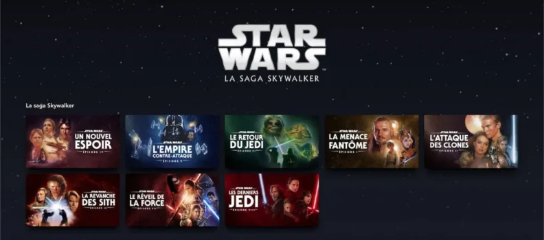 Disney Plus : la saga Skywalker