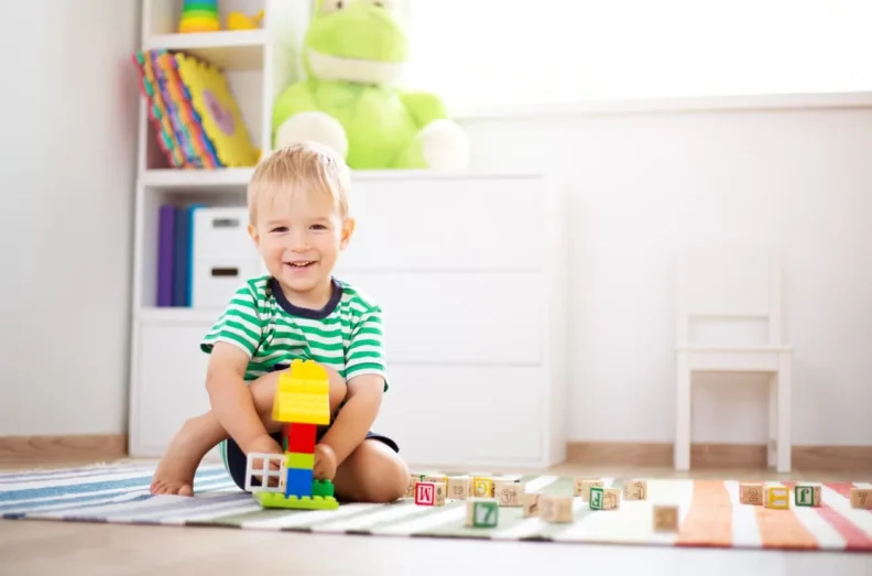 Quid des jouets de motricité pour un bébé