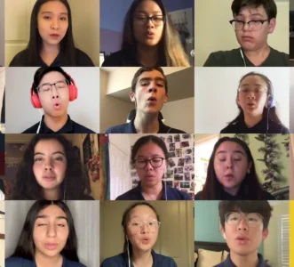 Confinement : une chorale d&rsquo;étudiants nous enchante avec sa reprise de Somewhere over the Rainbow