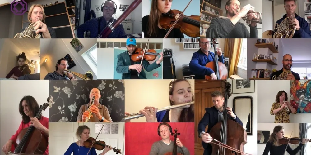 Confinement : l’orchestre philharmonique de Rotterdam interprète L'Ode à la joie de Beethoven
