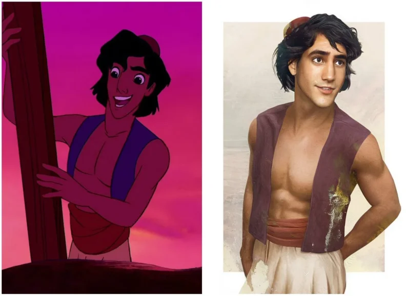 Les princes et princesses Disney dans la vraie vie par Jirka Vinse Jonatan Väätäinen : Aladdin
