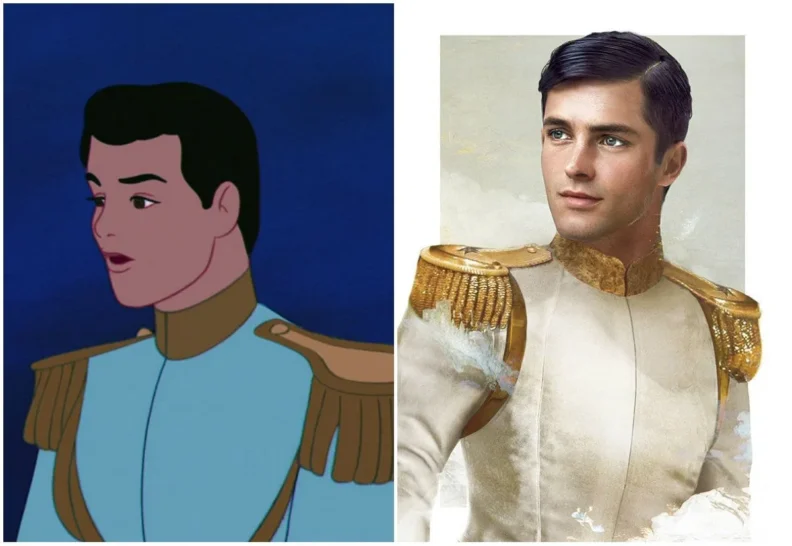 Les princes et princesses Disney dans la vraie vie par Jirka Vinse Jonatan Väätäinen : le prince Charmant dans Cendrillon