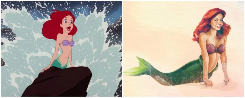 Les princes et princesses Disney dans la vraie vie par Jirka Vinse Jonatan Väätäinen : Ariel dans La petite sirène