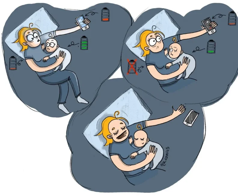 Olga Alekseeva : L'autonomie bébé VS téléphone VS maman