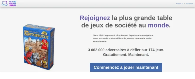Board Game Arena : 174 jeux plateau gratuits sur votre navigateur web et 3 millions d'adversaires
