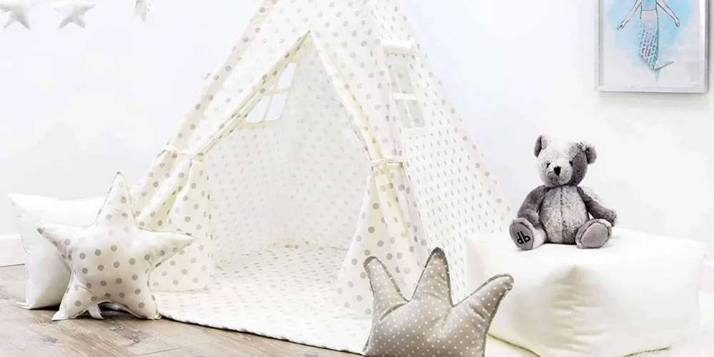 Le tipi pour enfant : nouvelle tendance déco pour une chambre d'enfant