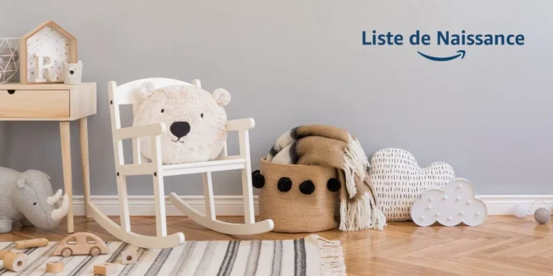 La wishlist (liste de naissance) Amazon
